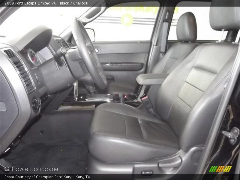 Black / Charcoal 2009 Ford Escape Limited V6