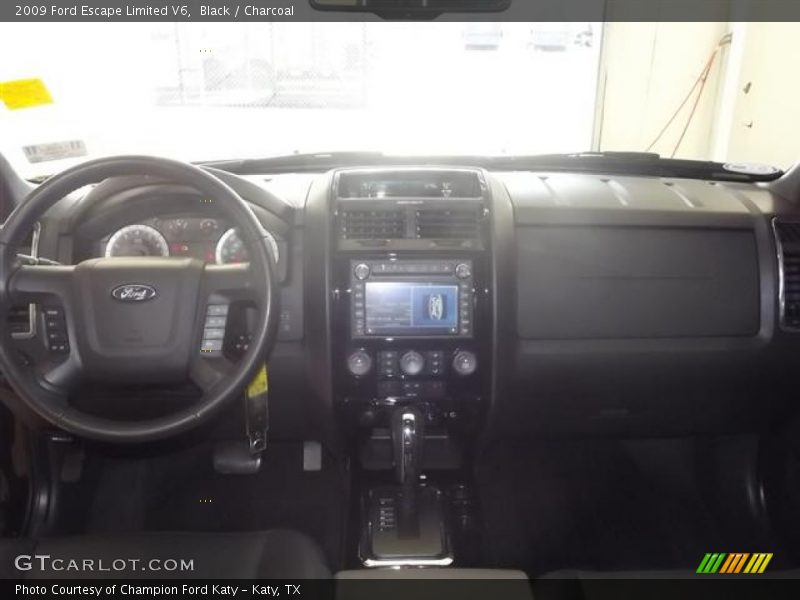 Black / Charcoal 2009 Ford Escape Limited V6