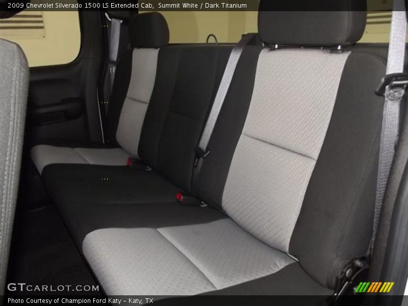 Summit White / Dark Titanium 2009 Chevrolet Silverado 1500 LS Extended Cab