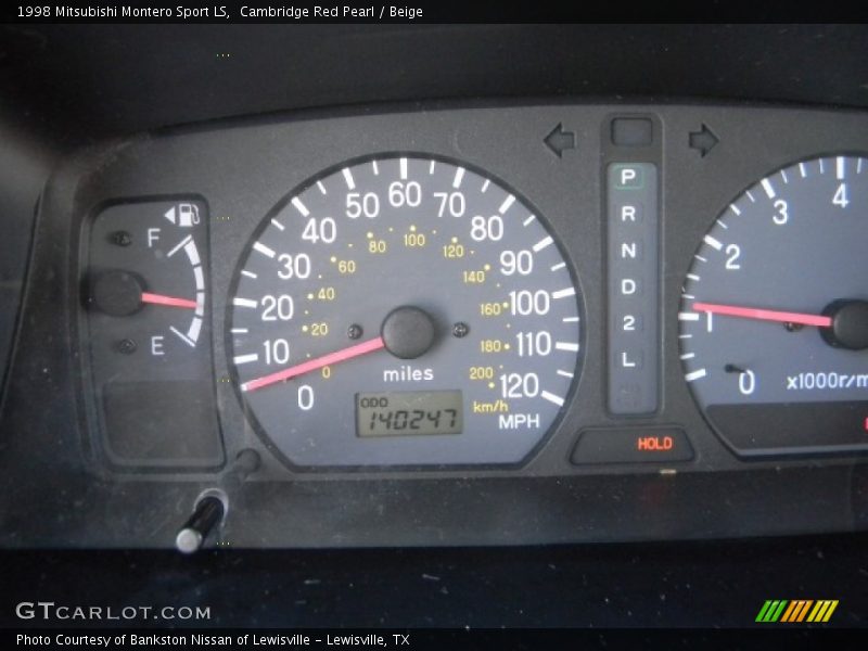 Cambridge Red Pearl / Beige 1998 Mitsubishi Montero Sport LS