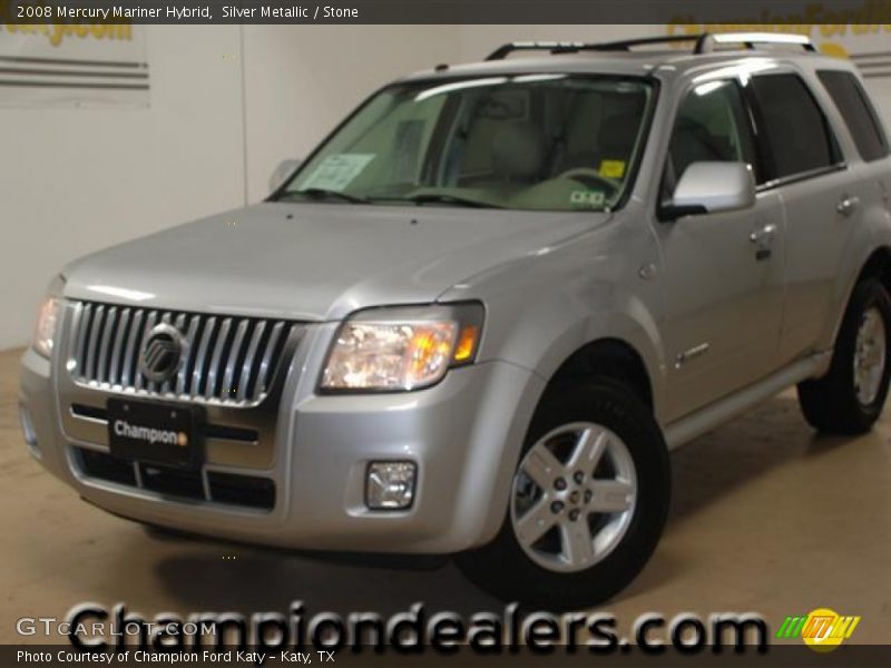 Silver Metallic / Stone 2008 Mercury Mariner Hybrid