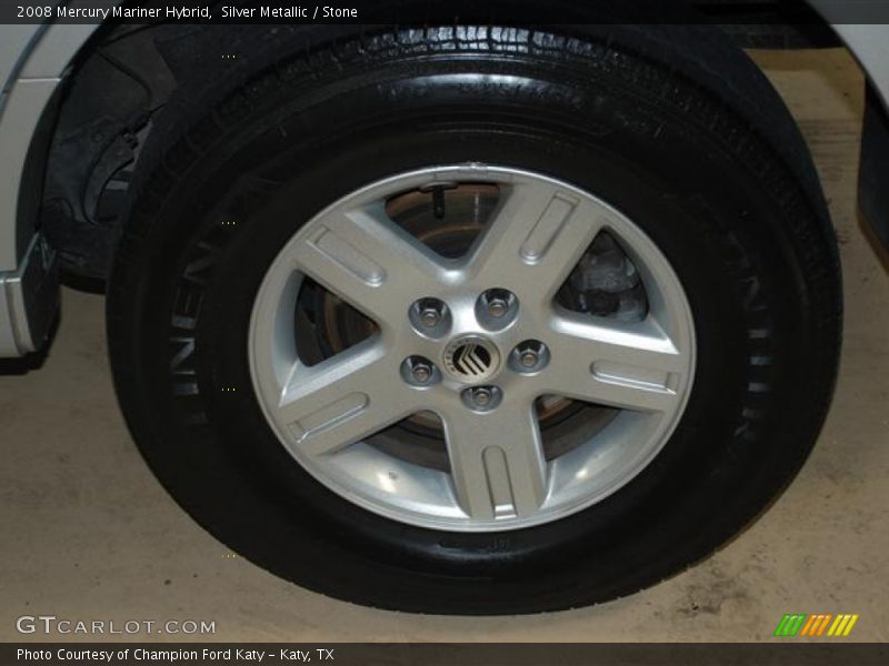 Silver Metallic / Stone 2008 Mercury Mariner Hybrid