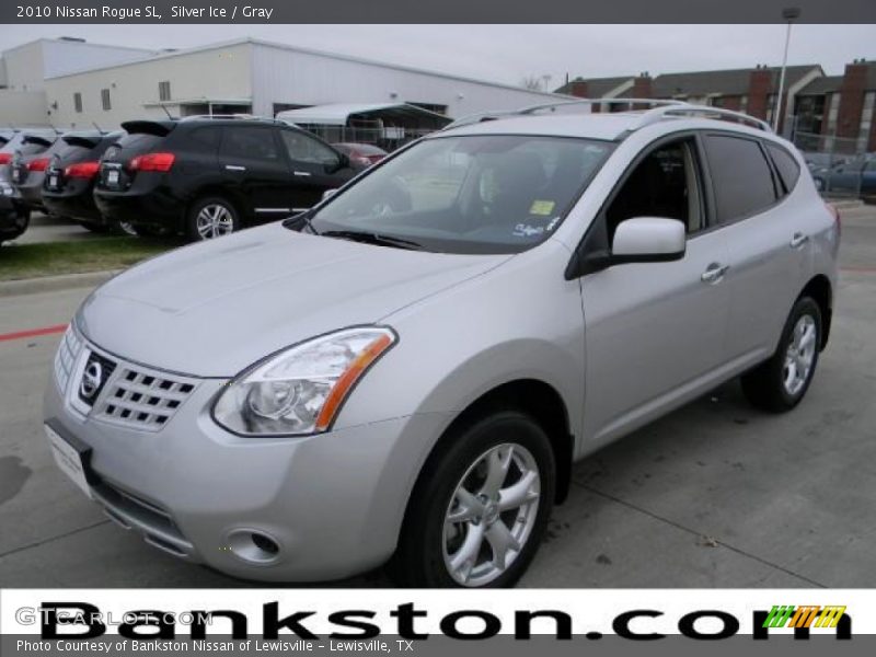 Silver Ice / Gray 2010 Nissan Rogue SL