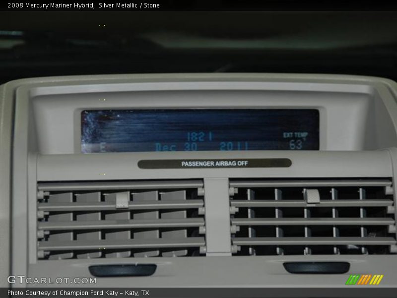 Silver Metallic / Stone 2008 Mercury Mariner Hybrid