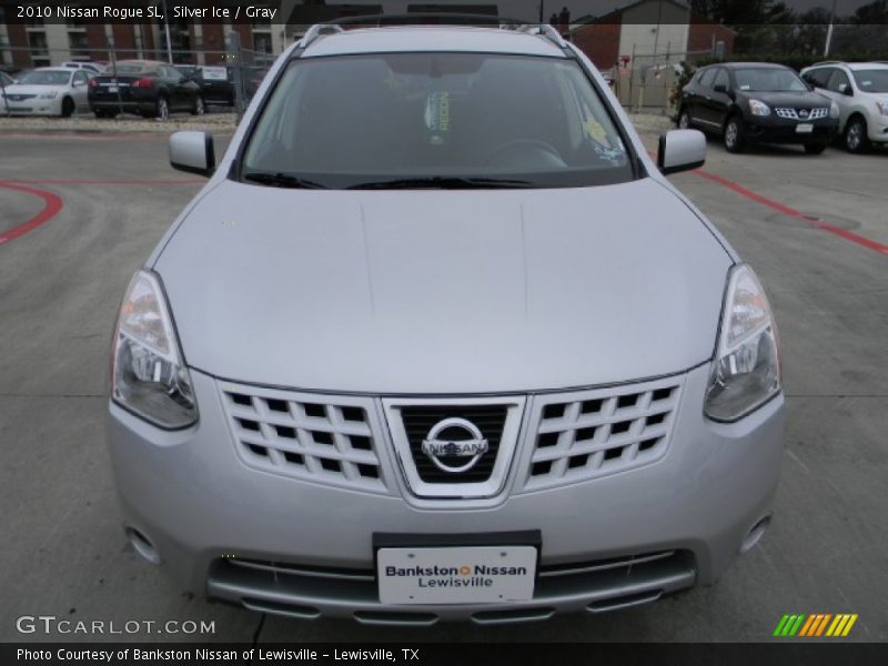 Silver Ice / Gray 2010 Nissan Rogue SL