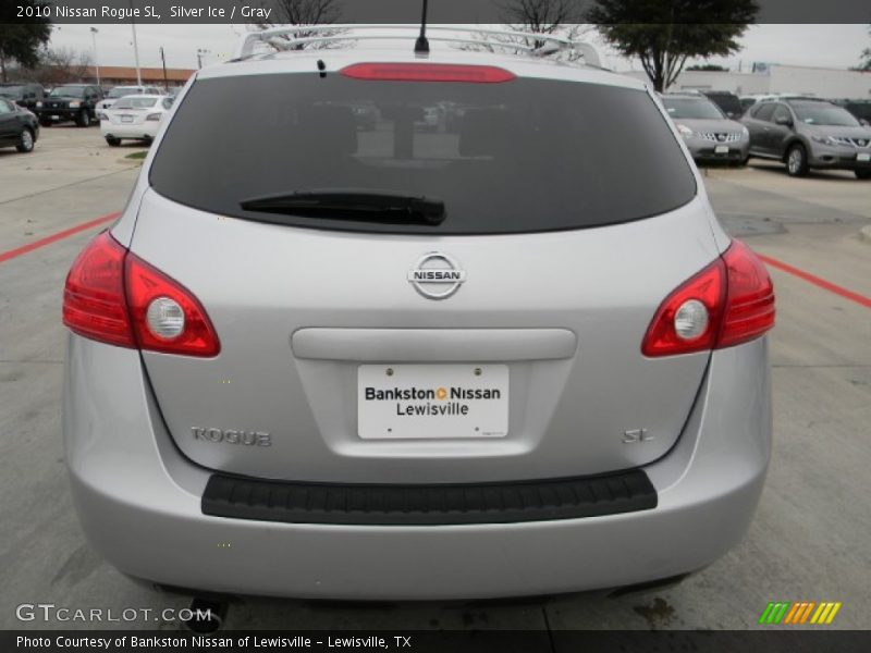 Silver Ice / Gray 2010 Nissan Rogue SL