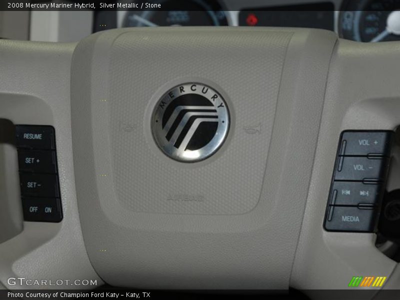 Silver Metallic / Stone 2008 Mercury Mariner Hybrid