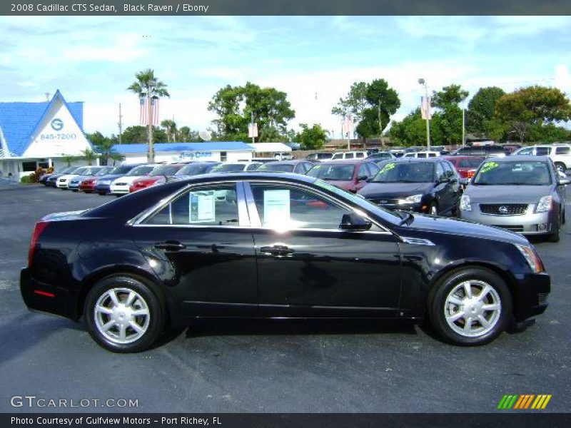 Black Raven / Ebony 2008 Cadillac CTS Sedan