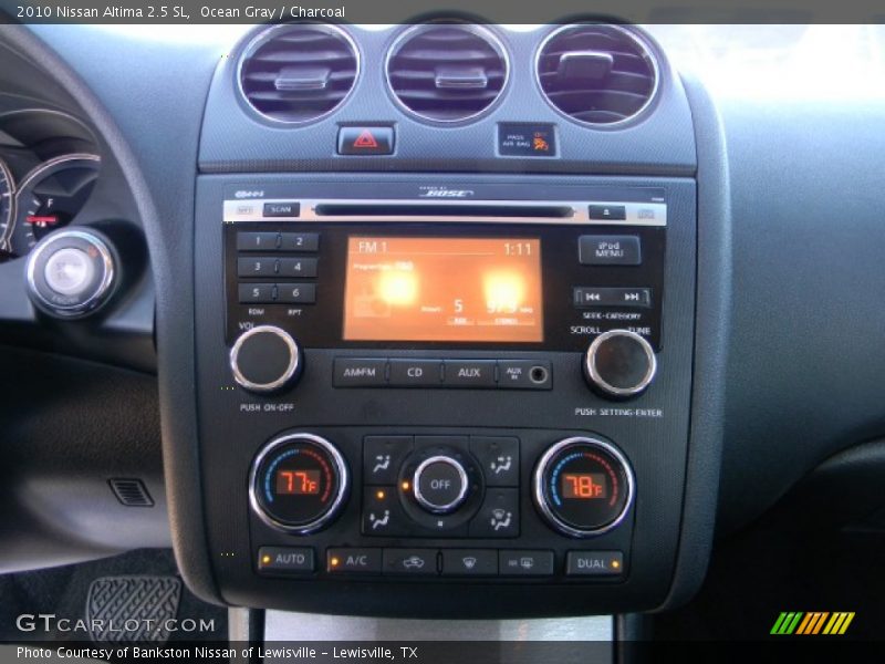 Ocean Gray / Charcoal 2010 Nissan Altima 2.5 SL