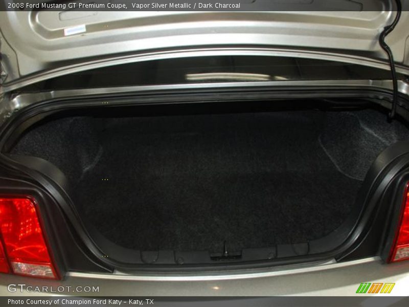 Vapor Silver Metallic / Dark Charcoal 2008 Ford Mustang GT Premium Coupe