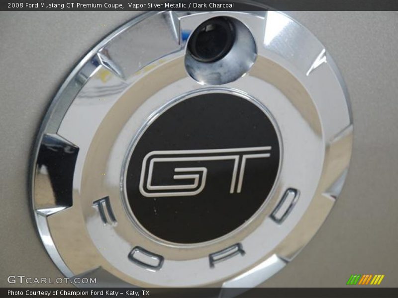 Vapor Silver Metallic / Dark Charcoal 2008 Ford Mustang GT Premium Coupe