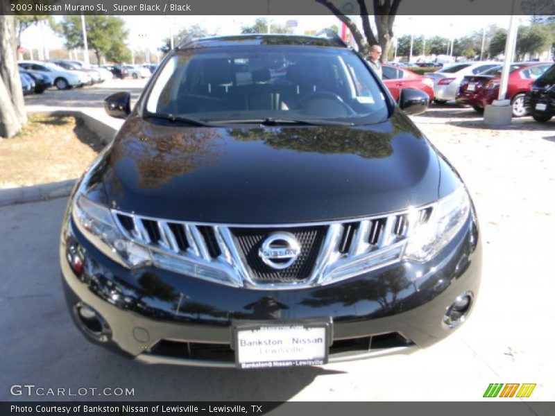 Super Black / Black 2009 Nissan Murano SL
