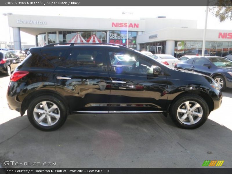 Super Black / Black 2009 Nissan Murano SL