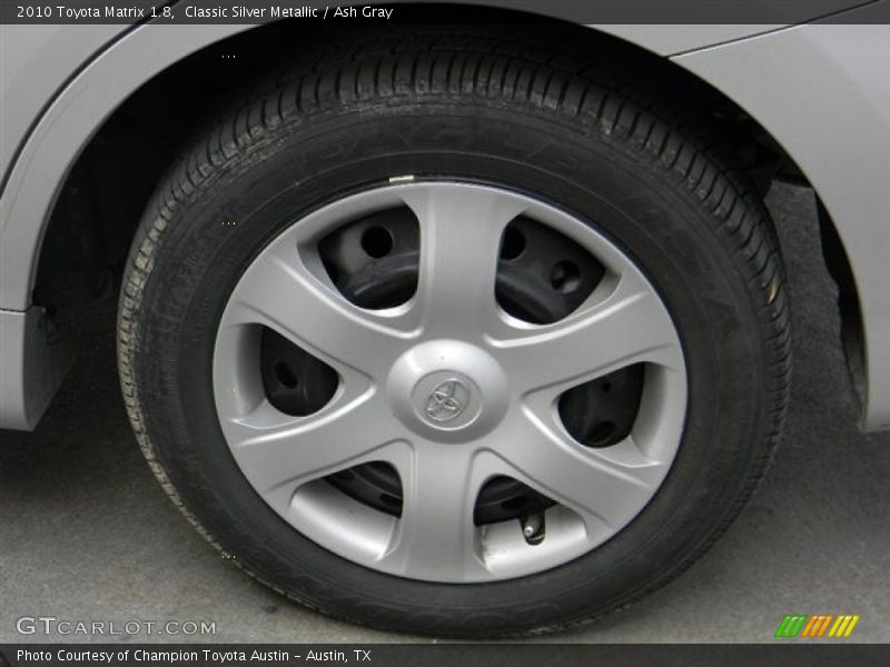 Classic Silver Metallic / Ash Gray 2010 Toyota Matrix 1.8