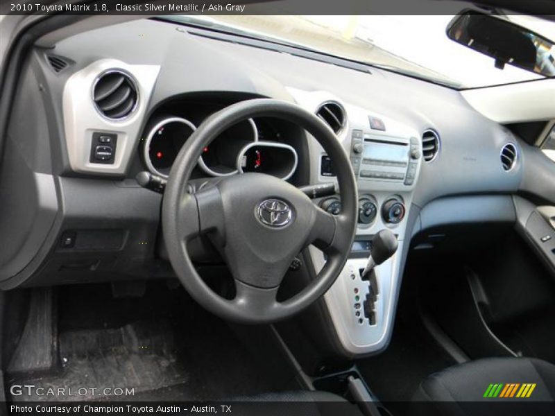 Classic Silver Metallic / Ash Gray 2010 Toyota Matrix 1.8