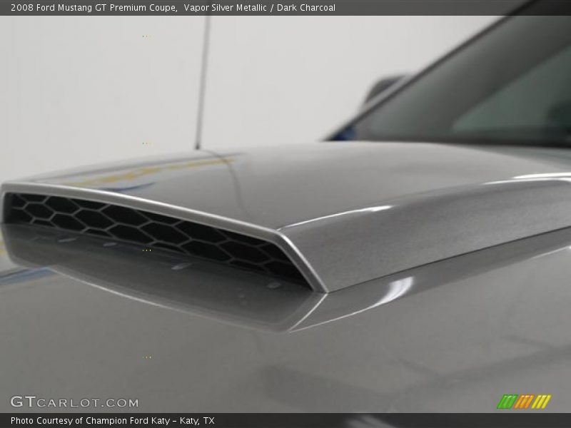 Vapor Silver Metallic / Dark Charcoal 2008 Ford Mustang GT Premium Coupe