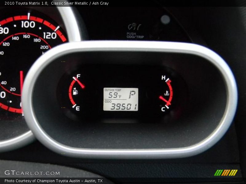 Classic Silver Metallic / Ash Gray 2010 Toyota Matrix 1.8