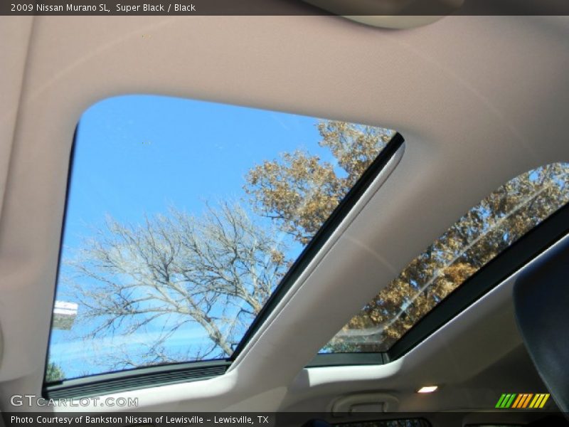 Super Black / Black 2009 Nissan Murano SL