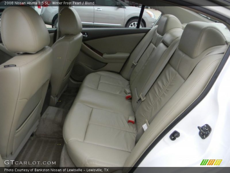 Winter Frost Pearl / Blond 2008 Nissan Altima 3.5 SL