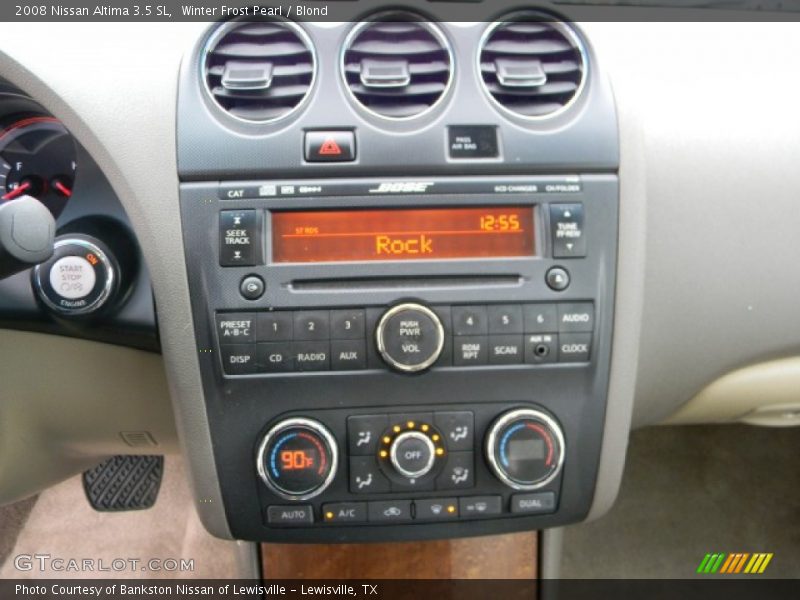 Winter Frost Pearl / Blond 2008 Nissan Altima 3.5 SL