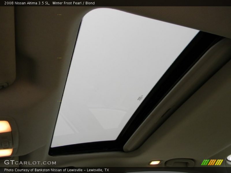 Winter Frost Pearl / Blond 2008 Nissan Altima 3.5 SL