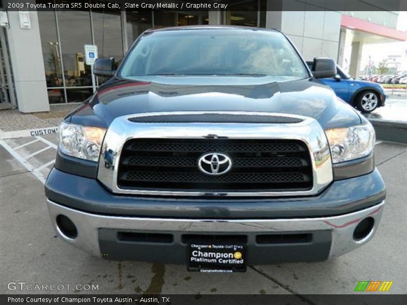 Slate Gray Metallic / Graphite Gray 2009 Toyota Tundra SR5 Double Cab