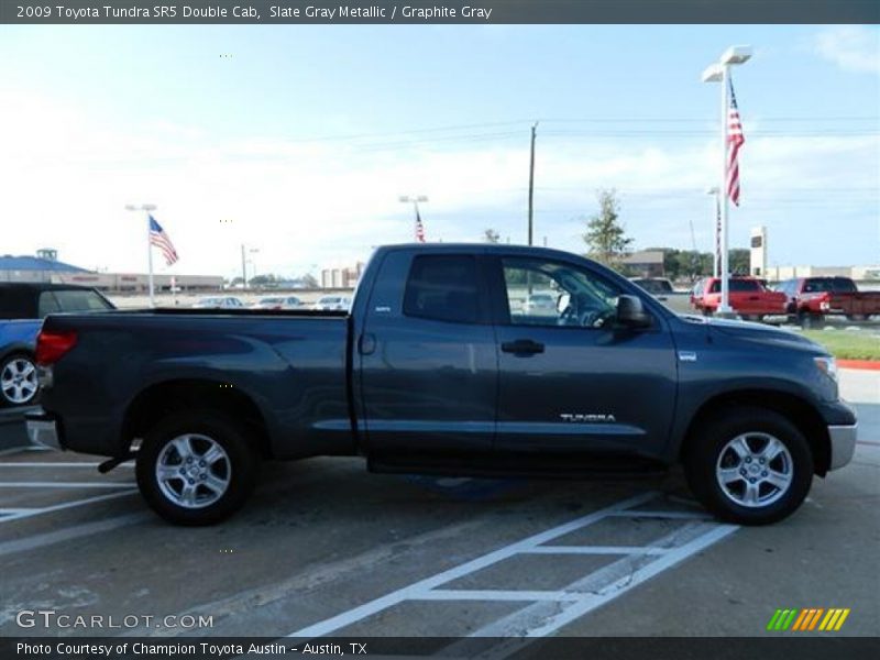 Slate Gray Metallic / Graphite Gray 2009 Toyota Tundra SR5 Double Cab