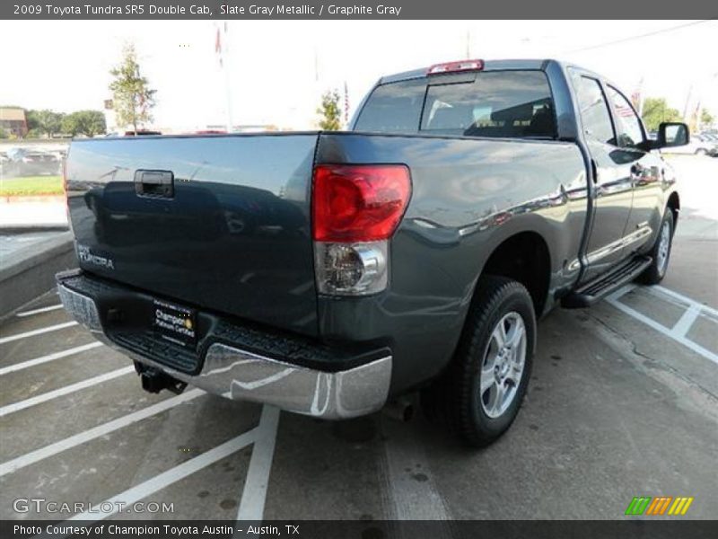 Slate Gray Metallic / Graphite Gray 2009 Toyota Tundra SR5 Double Cab