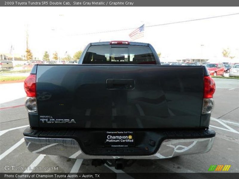 Slate Gray Metallic / Graphite Gray 2009 Toyota Tundra SR5 Double Cab