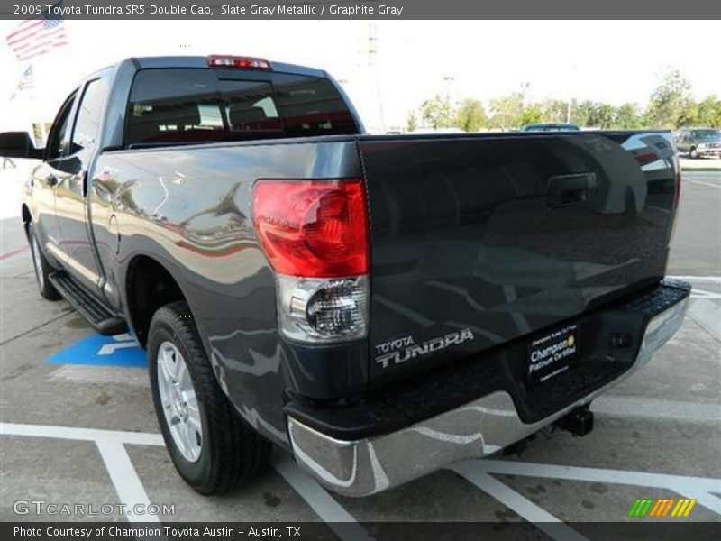 Slate Gray Metallic / Graphite Gray 2009 Toyota Tundra SR5 Double Cab
