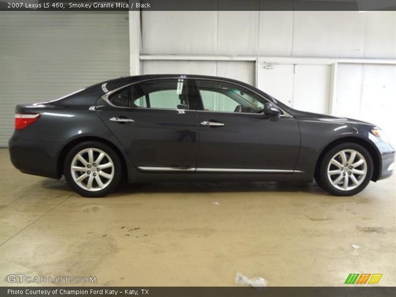 Smokey Granite Mica / Black 2007 Lexus LS 460