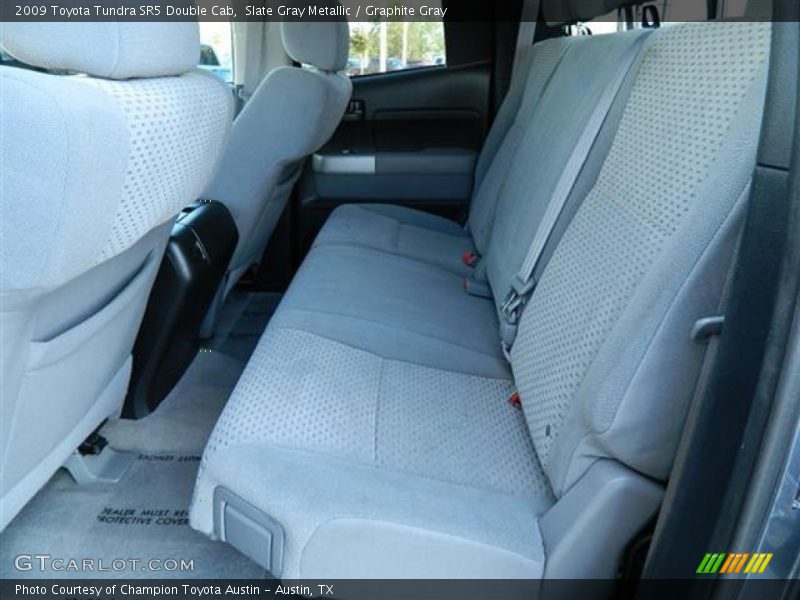 Slate Gray Metallic / Graphite Gray 2009 Toyota Tundra SR5 Double Cab