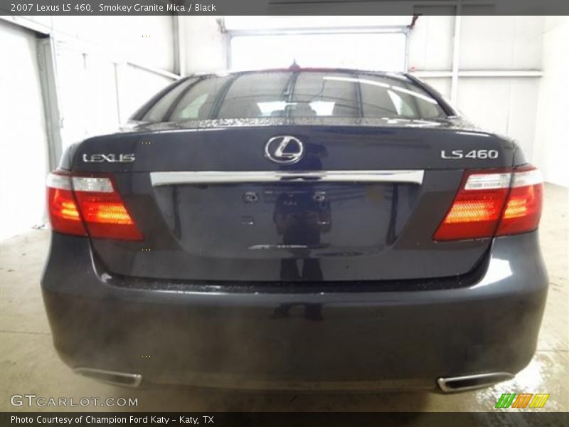 Smokey Granite Mica / Black 2007 Lexus LS 460