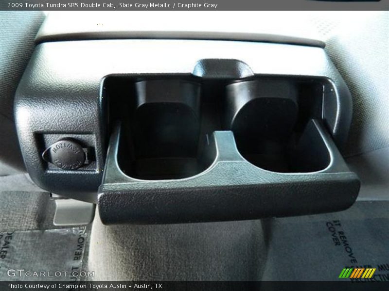 Slate Gray Metallic / Graphite Gray 2009 Toyota Tundra SR5 Double Cab