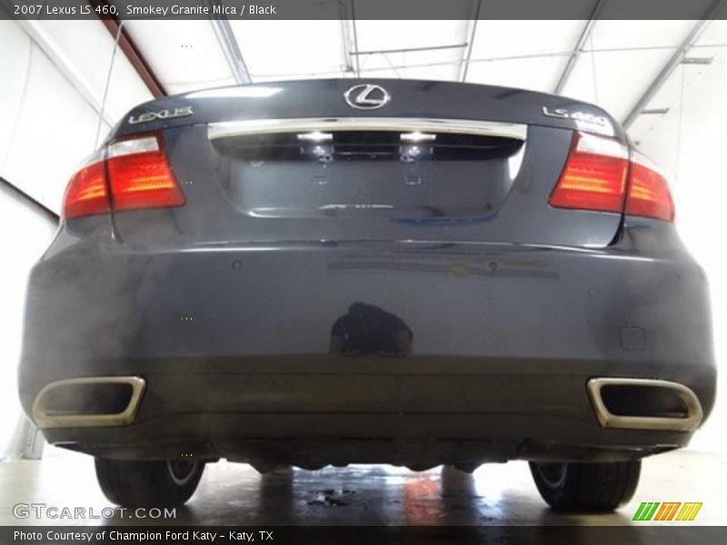 Smokey Granite Mica / Black 2007 Lexus LS 460