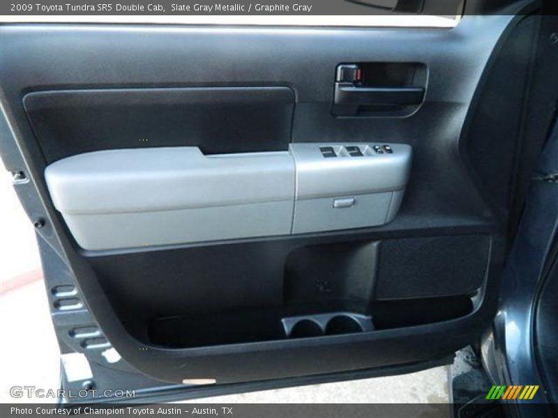 Slate Gray Metallic / Graphite Gray 2009 Toyota Tundra SR5 Double Cab