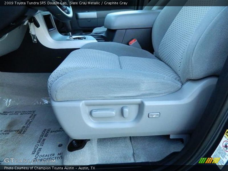 Slate Gray Metallic / Graphite Gray 2009 Toyota Tundra SR5 Double Cab