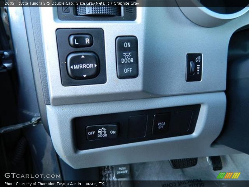 Slate Gray Metallic / Graphite Gray 2009 Toyota Tundra SR5 Double Cab