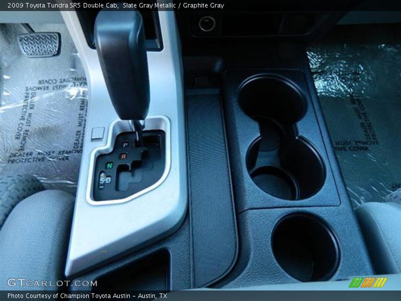 Slate Gray Metallic / Graphite Gray 2009 Toyota Tundra SR5 Double Cab