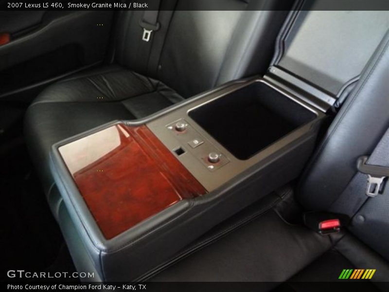 Smokey Granite Mica / Black 2007 Lexus LS 460
