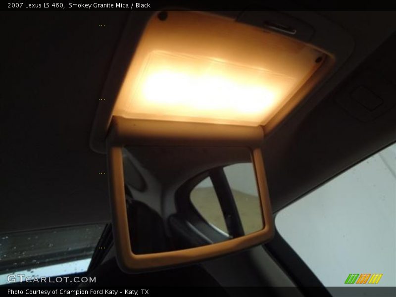Smokey Granite Mica / Black 2007 Lexus LS 460