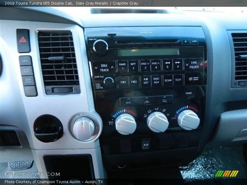 Slate Gray Metallic / Graphite Gray 2009 Toyota Tundra SR5 Double Cab