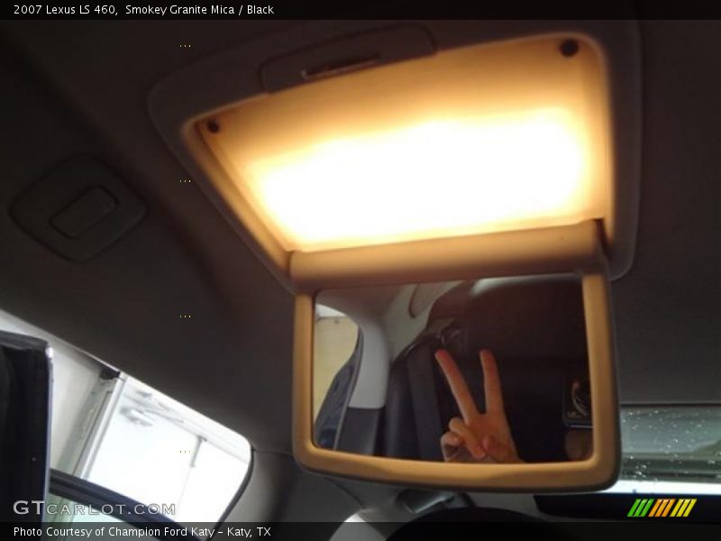 Smokey Granite Mica / Black 2007 Lexus LS 460