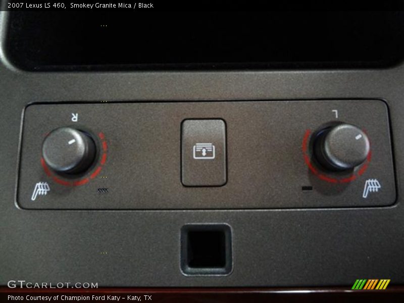 Smokey Granite Mica / Black 2007 Lexus LS 460