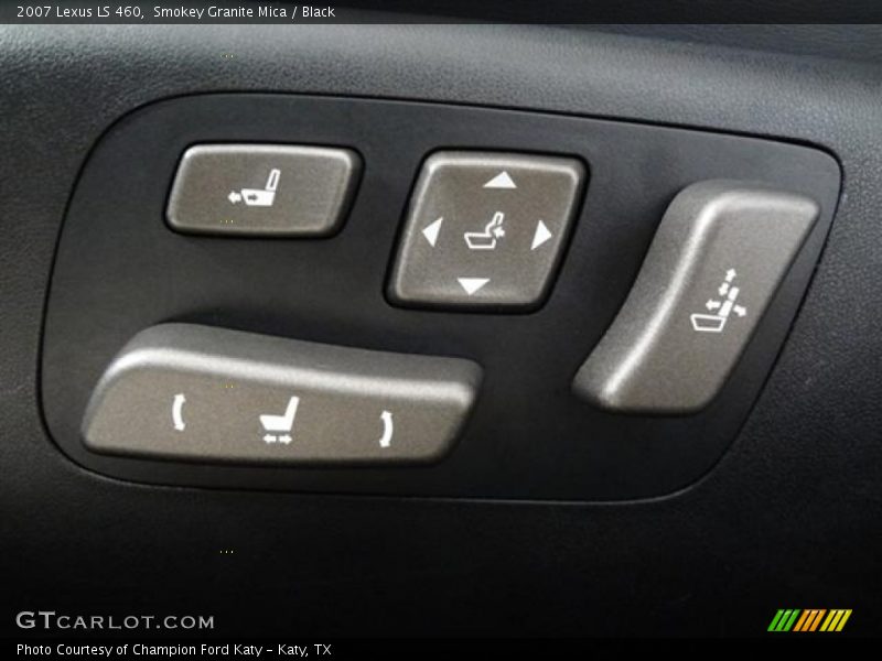 Smokey Granite Mica / Black 2007 Lexus LS 460