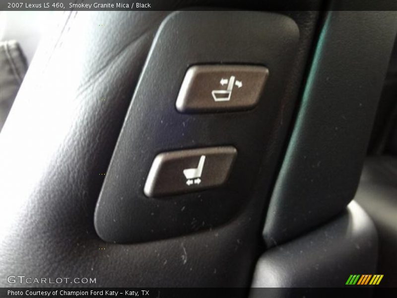 Smokey Granite Mica / Black 2007 Lexus LS 460