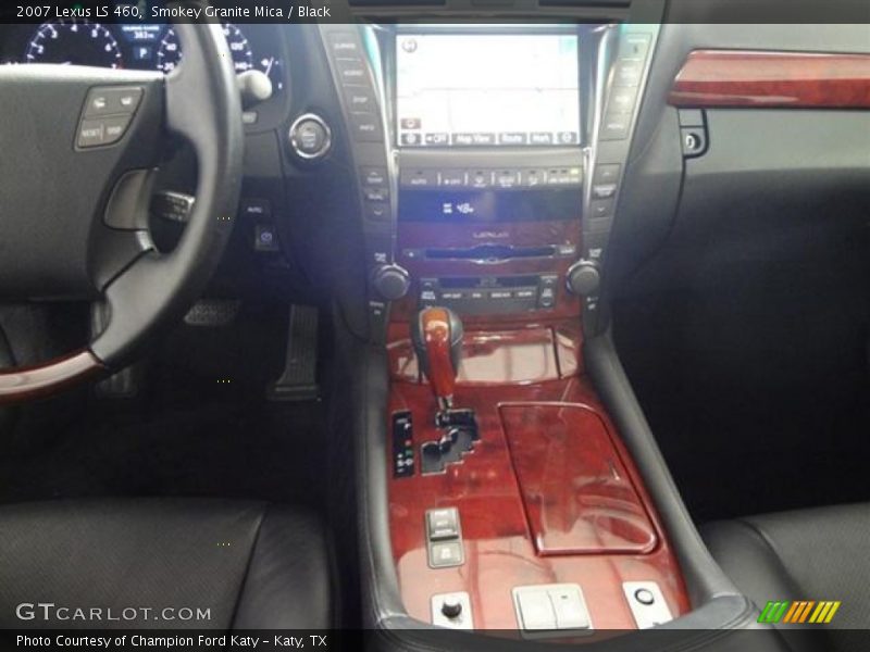 Smokey Granite Mica / Black 2007 Lexus LS 460