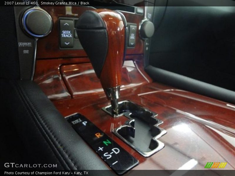 Smokey Granite Mica / Black 2007 Lexus LS 460