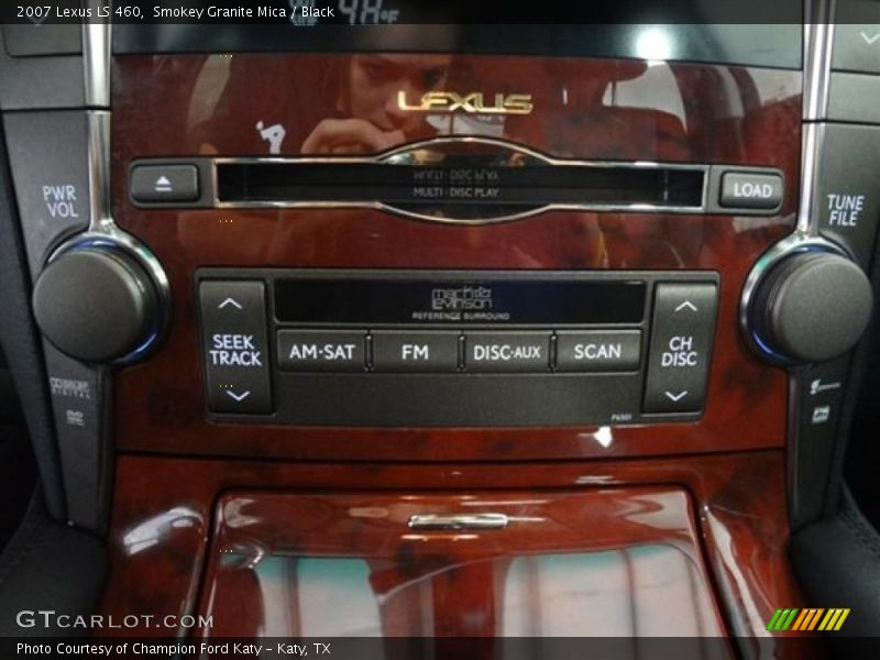 Smokey Granite Mica / Black 2007 Lexus LS 460