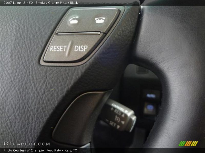 Smokey Granite Mica / Black 2007 Lexus LS 460